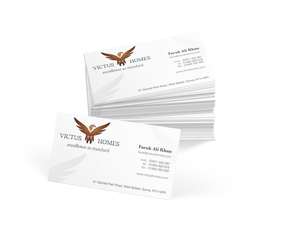 Victus Homes business cards1